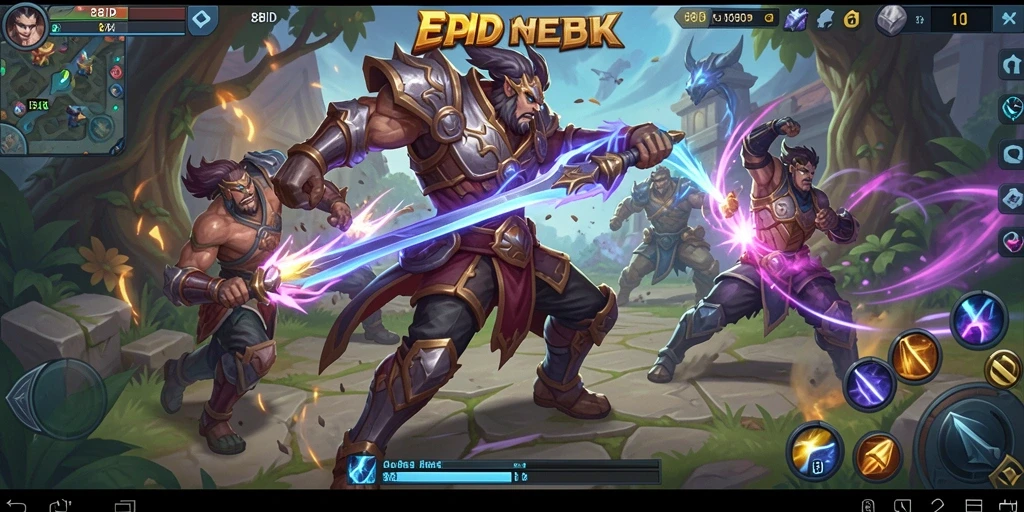Screenshot 88ID menampilkan aksi seru di arena MOBA