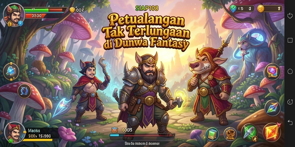 Tampilan gameplay SIAP108 dengan pemandangan yang menakjubkan dan aksi seru.