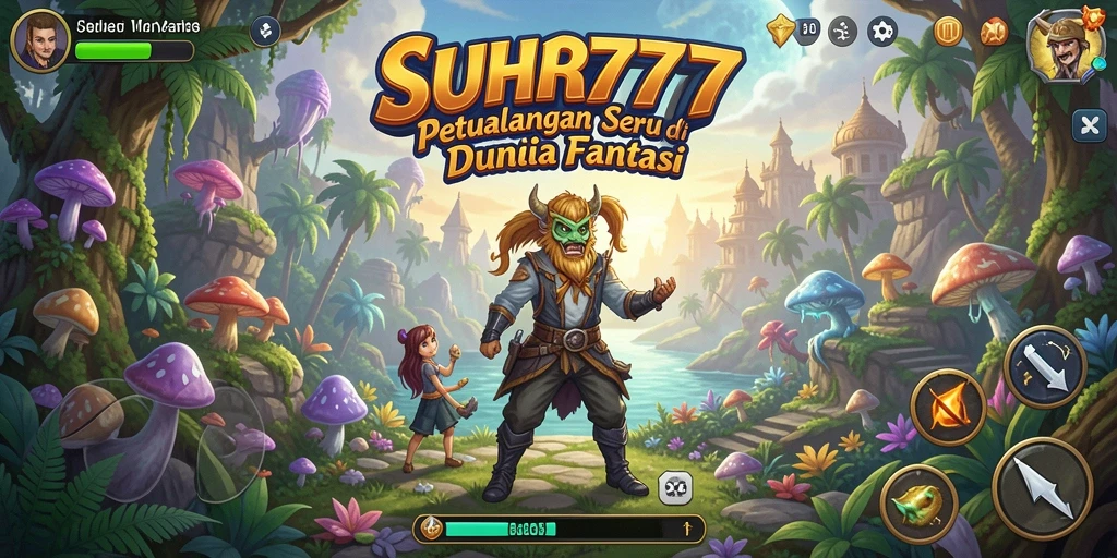 Tampilan gameplay yang mendebarkan dan penuh aksi dalam SUHU777.