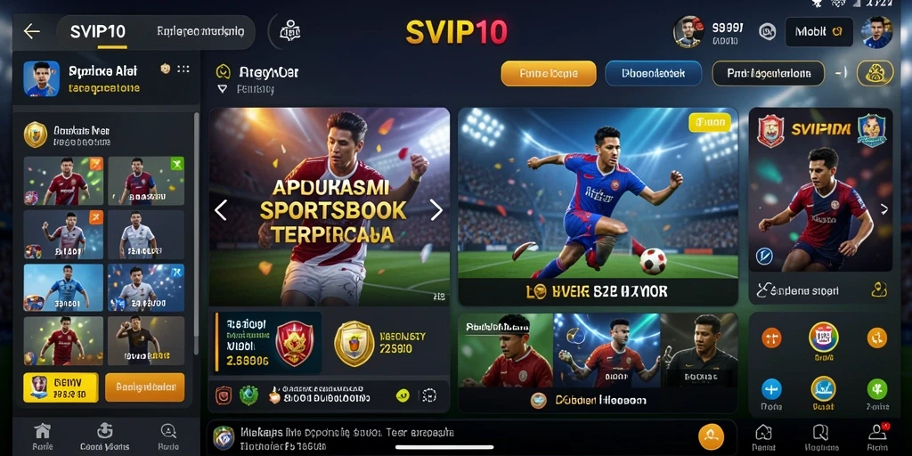 Tampilan gameplay SVIP10 yang dinamis dan menarik untuk taruhan olahraga.